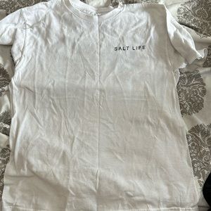 Salt life. Youth large tee